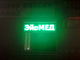 Светодиодная бегущая строка (экран) зеленого цвета свечения, высота символа 320*1600мм (32*160см)